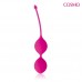 Вагинальные шарики "Cosmo" цвет розовый D 36 мм 