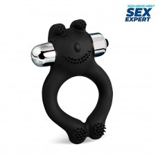 Кольцо для эрекции с вибрацией «Sex Expert» D кольца 30 мм