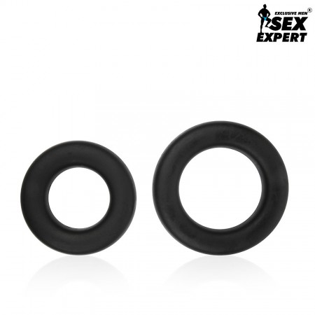 Кольца на член для эрекции (2 штуки) "Sex Expеrt"