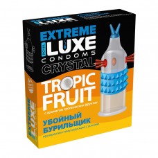 Презерватив «LUXE EXTREME» убойный бурильщик (тропические фрукты) 1 штука