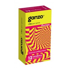 Презервативы "GANZO" extase №12 (точечно-ребристые)