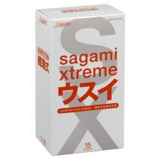 Презервативы SAGAMI Xtreme 0.04мм ультратонкие 15шт