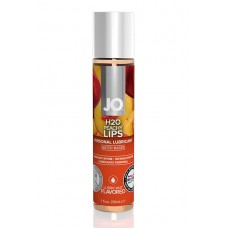 Вкусовой лубрикант "Персик" на водной основе JO Flavored Peachy Lips (30 мл)