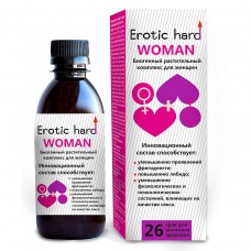 Концентрат для женщин возбуждающий «Erotichard WOMAN» вытяжка из лекарственных растений